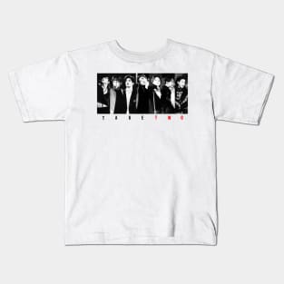 BTS Take two OT7 , front printed Kids T-Shirt